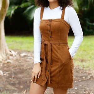 Abercrombie & Fitch brown dress